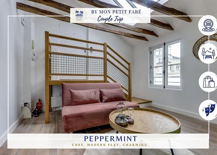 Peppermint - Moderne & Elegant- By Mon Petit Fare * Paryż